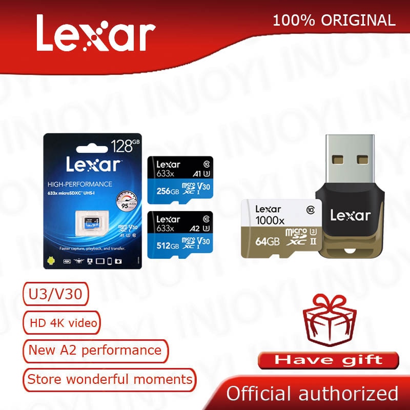 Lexar-633x 1066x TF ī 32GB 64GB 128GB 256GB 512GB ..